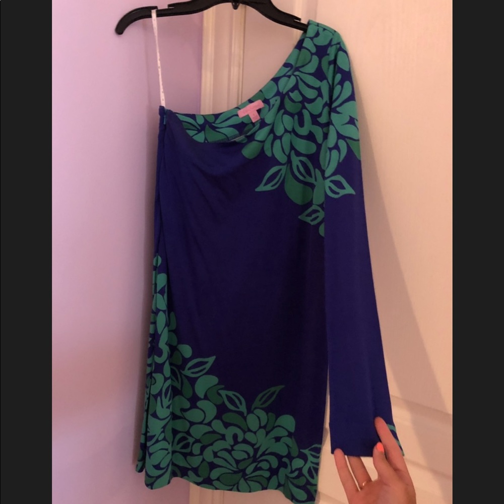 Lilly Pulitzer One Sleeve Soft Dress
